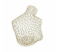 predolo Iron Underwear Display Form Sturdy Wire Lingerie Mannequin Electroplated Bra Mannequin Stand for Boutique , Chest