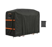 predolo Kayak Rack Cover Canoe Paddleboard Surfboard Storage Accessories Weatherproof Oxford Cloth Double Zipper Reflective Handles Suitable for Yard, 420D
