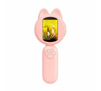 predolo Kids Digital Viewing Tool 4x Magnification Handheld Digital Viewing Tool Lightweight for Children, Pink