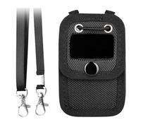 predolo Law Enforcement Recorder Storage Case Storage Bag with Neck Lanyard Compact Holder Gear Practical Organizer Pouch, S 9.5cmx6.5cmx2.8cm