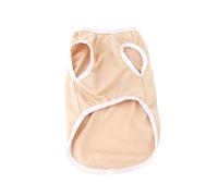 predolo Lightweight Warm-Weather Pet Shirt Skin-Friendly Small Dog Sun Protection Shirt Reduces Shedding Sun Protection Pet Vest for Outdoors, Home, Array, Light Apricot, XXL