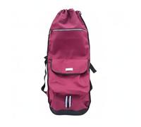 predolo Longboard Backpack Multi-Functional Canvas Skateboard Bag High Capacity Skateboard Travel Bag for Longboarders, Skateboarders, Outdoor, Wine Red, 95-39cm