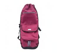 predolo Longboard Backpack Multi-Functional Canvas Skateboard Bag High Capacity Skateboard Travel Bag for Longboarders, Skateboarders, Outdoor, Wine Red, 122-36cm