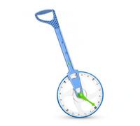 predolo Math Measuring Wheel Simple Children's Measuring Wheel User-Friendly for Preschoolers, Teachers, Classroom, Preschool, White, Without Counter