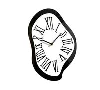 predolo Melting Wall Clock, Warped Interior Wall Clock, for Bedroom, Multi, S