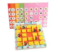 predolo Memory Matching Board Screen Game Board with Flip-Hinged Tiles Exploratory- for Preschoolers, Kids, Homeschool, Classroom, Large
