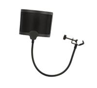 predolo Mic Metal Mesh Professional Noise Reduction with Flexible Gooseneck Clip for Broadcasts Studio Recordings Podcast