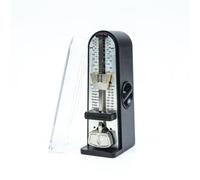 predolo Mini Mechanical Metronome No Required Portable Tempo Counter Clear Scale Wind up Beat Timer for Instrumentalists, Beginners, Music Practice , Black