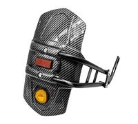 predolo Motorcycle Rear Mudguard Wheel Tire Mud Flaps Sturdy Easily Install Replace Guard Protector 34 Cmx19 cm