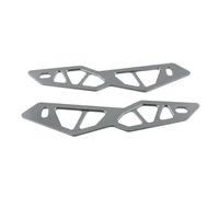 predolo Motorcycle Windshield Bracket Motorcycle Accessories Heavy Duty Replacement Reinforcement Decorative Strip for Nmax155, Gray