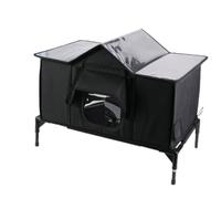 predolo Outdoor Cat Shelter Removable Cat Tent Bed Weatherproof for Stray Cats