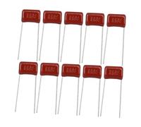 predolo Pack of 10 Guitar Capacitors E Guitar Bass Film Capacitors Musical Instruments Electronic Components Made of Sturdy PP Metal for Musicians Hobbyists R, 223J Film H 7.8mm