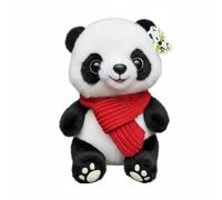 predolo Panda Bear Stuffed Animal Cute Design Panda Stuffed Toy Soft and Cuddly for Children, Little Ones, Playroom, Bedroom, Casual Scarf