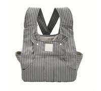 predolo Pet Backpack Structured Dog Backpack Carrier Well Ventilated Bag for Hiking, Gray