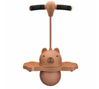 predolo Pogo Stability Ball Training Spring Toy Indoor Outdoor Use Pogo Bouncer for Kids, Capybara Without Lights