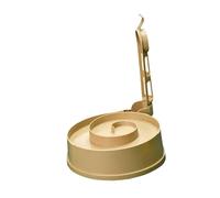 predolo Pool Ball Rack Billiards Practice Equipment Snooker Precision Ball Launcher PP Material Tool Suitable for Home Use Club, Khaki