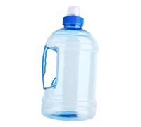 predolo Portable Bottle Workout Water Cup Gym Training Kettle Pet Material Suitable for Kids Adults Outdoor Sports Travel Fishing Picnic, Blue 1L