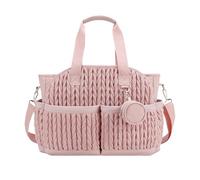 predolo Portable Diaper Bag for Moms, Ideal for Shopping Or Picnics. A Great Gift for Moms. Useful and Practical for Storing Everything, Pink
