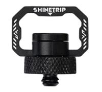 predolo Portable Lamp Holder with Rotatable D-, Universal, 1/4 Thread, Practical for Backpacking, Traveling, Fishing And Hiking.