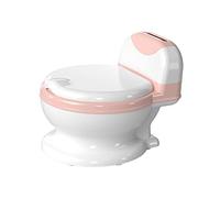 predolo Potty Training Toilet, Real Feeling Potty, Comfortable Realistic Toilet, Easy to Clean, My Size Summer Potty, Pink