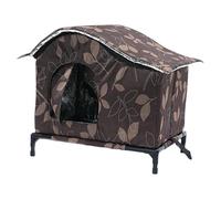 predolo Premium, Versatile, Thick, Weather-resistant Oxford Outdoor Cat Shelter for Stray Cats, Suitable for Lawns, Gardens, And Patios, 50cmx39cmx46cm