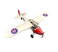 predolo Propeller Airplane Model Collectible Metal Airplane Model Retro Decor for Collectors, Flying Hobbyists, Shelf, Desk, Living Room