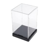 predolo Protective Clear Acrylic Display Case for Dolls and Collectibles, Clear, 20x20x35cm