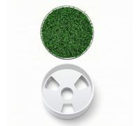 predolo Putting Cup with Grass Lid Removable Receptacle Cup with Cover Space-Conscious Putting Hole for Backyard