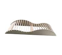 predolo RC Climbing Bridge, RC Climbing Car Obstacle Bridge, Removable, Easy to Install, Climbing Course, Steep Road Barrier, 79.5x23.2x12cm