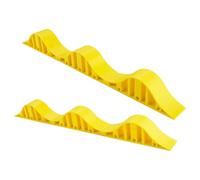 predolo RC Crawler Bridge & Obstacle Course, 1/18 1/24 Scale Steep Slope Trapezoid Bridge for Rock Crawlers, PP Durable Terrain Model for Simulation Competition & Track Layout