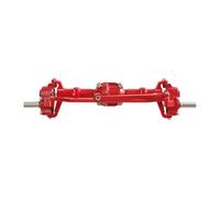 predolo RC Front Axle Housing RC Car Part Upgrade Replacement Heavy Duty Metal Axle for 99S Hobby Car, Red