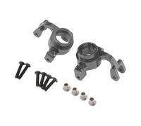 predolo RC Front Steering, DIY Spare Parts, Multi-purpose Modification, 1:7 Scale RC Car Accessories, Black Gray