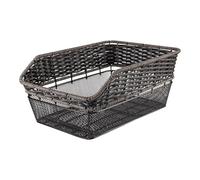 predolo Rear Basket, Tail Bag, Luggage Rack, Storage Box for Outdoor Shopping, Cycling, Black
