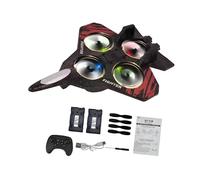 predolo Remote Controlled Airplane, RC Airplane, Fixed-wing Aircraft, Helicopter for Beginners, Boys, red 2 Battery