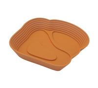 predolo Reptile Water Bowl, Turtle Tank with Ramp, Aquarium Ornament, Turtle Water Bowl, Feeding Bowl for Swamp Turtles, Pet Supplies, Light Brown