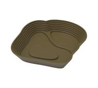 predolo Reptile Water Bowl, Turtle Tank with Ramp, Aquarium Ornament, Turtle Water Bowl, Feeding Bowl for Swamp Turtles, Pet Supplies, coffee