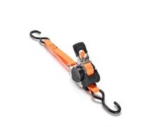 predolo Retractable Tie Down Ratchet Strap Tie Down Strap Cargo Strap Lashing Strap With Heavy Duty 800kg Pulling Capacity And Automatic Reel Suitable for, Orange