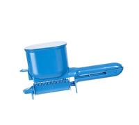 predolo Roller Hair Color Applicat,Tint Dyeing Brush,Ergonomic,Protable Compact Coloring Tool Semi Automatic for Home Beginners, blue