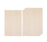 predolo Set of 10 Linden Planks, for The Making of Miniature Models, Raw Wood Planks for The Construction of Model Aircraft, 200x50x2mm