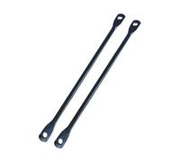 predolo Set of 2 Sturdy Connectors for Bike Rear Rack Cargo Support, Straight Round Rack