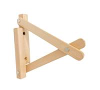predolo Shelf Brackets, Triangular Wall Shelf Bracket for Bedroom, Heavy-Duty Mounting, Home Decor, Angle Brackets