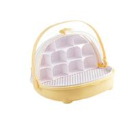 predolo Silkworm Breeding Box Transparent Habitat for Kids Learning About Reptiles, yellow