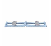 predolo Ski Step Machine Joint-Friendly Sliding Low-Impact legImpact Home Leg Exerciser , Sky Blue , Standard