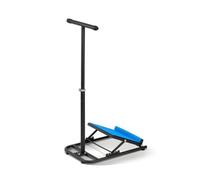 predolo Slant Board with Handrail Stable Foot Stretcher with Handlebar Versatile Exercise Equipment for Seniors, Home Gym, Armrest Correction Board