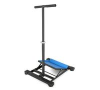 predolo Slant Board with Handrail Stable Foot Stretcher with Handlebar Versatile Exercise Equipment for Seniors, Home Gym, 2022 Armrest Enhanced Blue
