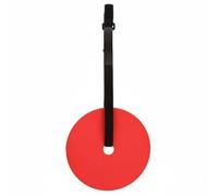 predolo Soccer Accuracy Training Disc Easy Installation Hanging Soccer Target Portable Hanging Target Discs for Beginners, Kids, Backyard Practice, Red