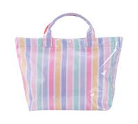predolo Striped PVC, Ideal for Errands, Work, Gym and Travel, Rainbow