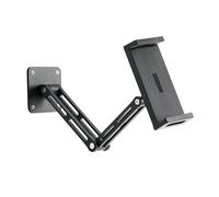 predolo Tablet Wall Mount Pad Holder Save Space Adjustable Angle Easy to Install Bracket Stand for Cooking Watching Workshops Bedroom, Unfolded 32cm