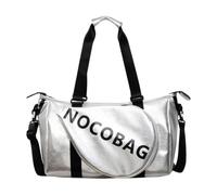 predolo Tennis Racket Bag, Multifunctional Beginner Badminton Racket Bag for Men And Women, Silver