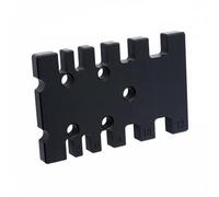 predolo Tenon Caliper Card Gauge High Precision Mortise and Tenon Dovetail Jig Multi-Functional Workshop Tool for Woodworkers, Tenon Gauge Type B